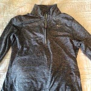 Nike running jacket, quarter zip